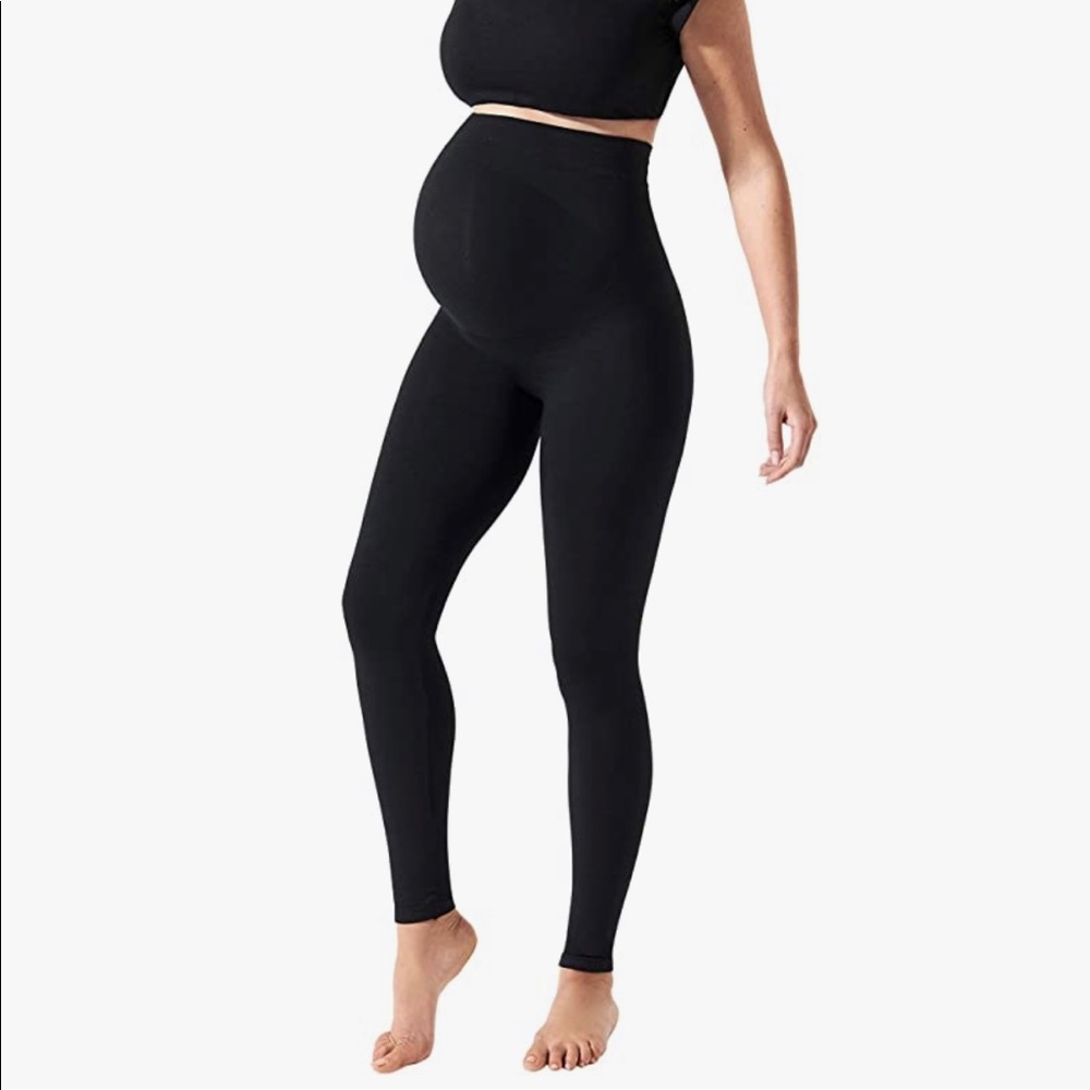 BLANQI Maternity Leggings. Pregnancy Tights, Moderate Support SIZE XL